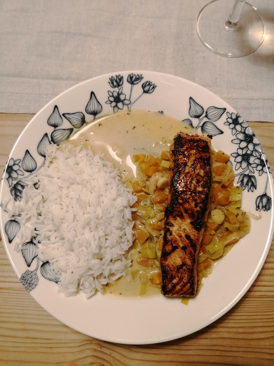 Lachs an Lauch von picard66 | Chefkoch.de