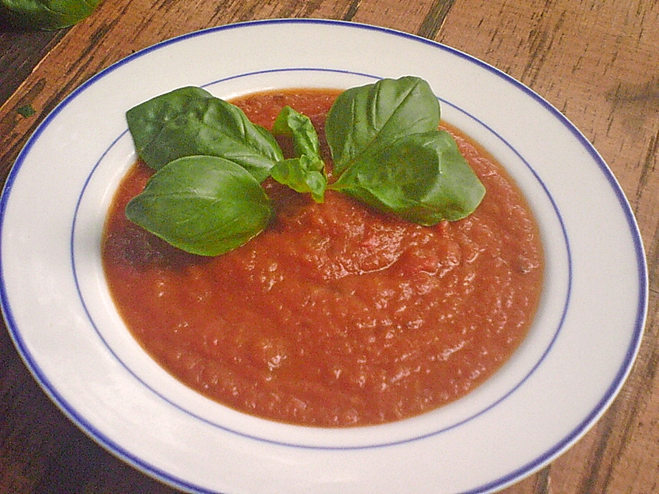 Tomaten - Auberginen - Suppe von BienchenB | Chefkoch.de