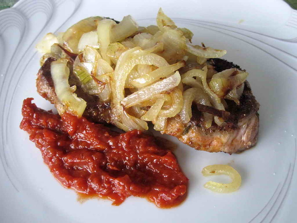 Zwiebel - Steak - Pfanne von jack37 | Chefkoch.de