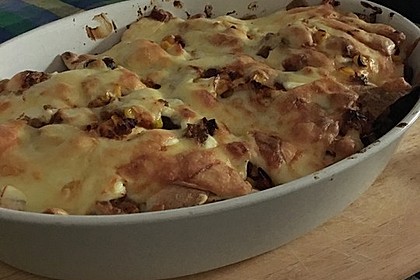 Überbackene Enchiladas mit Avocado-Dip 14