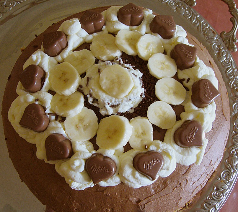 Milka - Torte mit Bananen von mgeerdts1 | Chefkoch.de