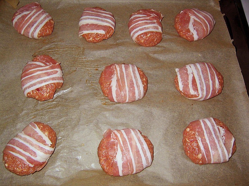 Hackbällchen im Speckmantel von Küchenfee1976 | Chefkoch.de