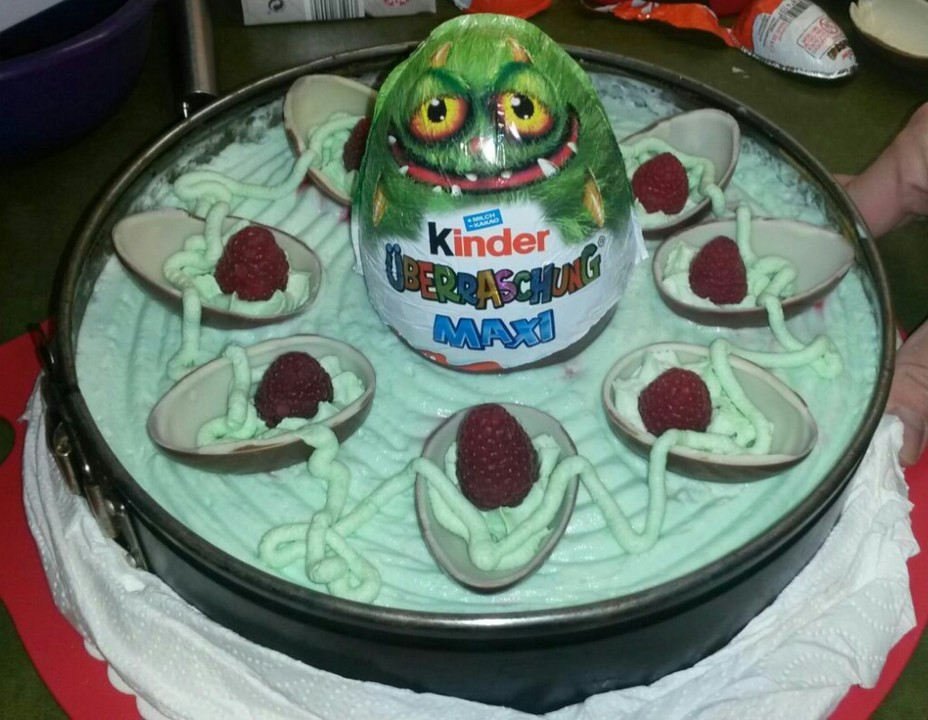 Grüne Philadelphiatorte mit Himbeeren von Eulalie | Chefkoch.de