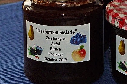 Herbstmarmelade