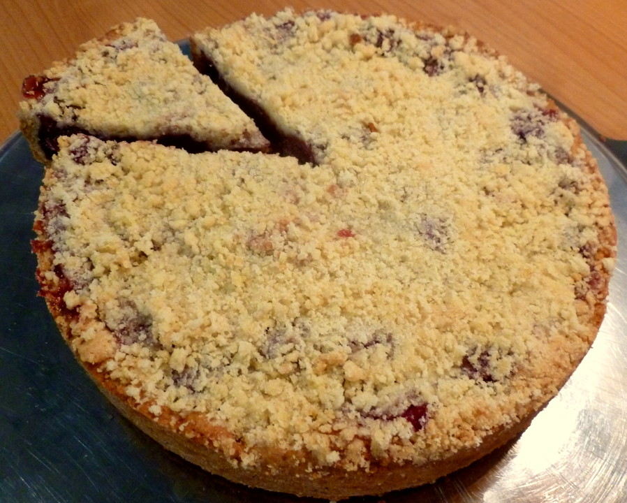 Saftiger Kirschkuchen mit Streusel von ClaudiaL | Chefkoch.de