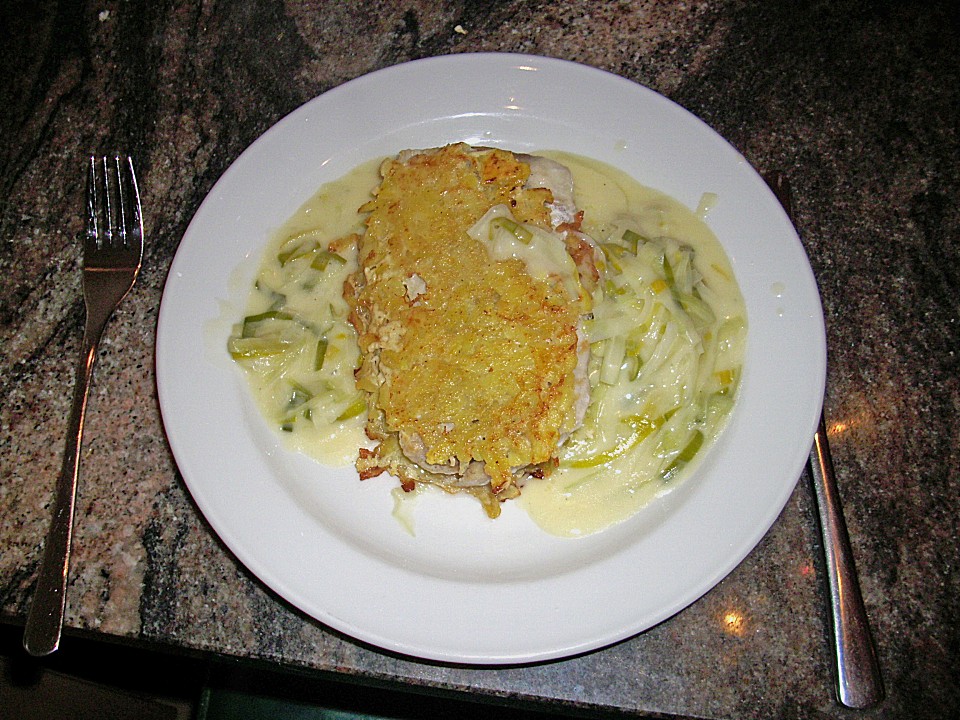 Seelachsfilet in Kartoffelkruste von schnuppe673 | Chefkoch.de