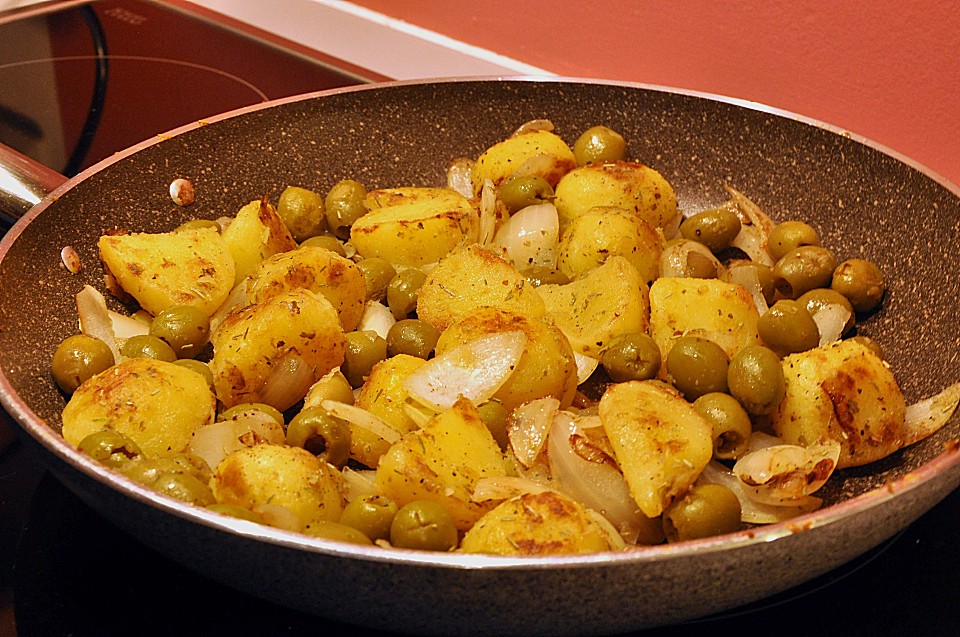 Kartoffelpfanne griechischer Art mit Käsecreme von Baumfrau | Chefkoch.de