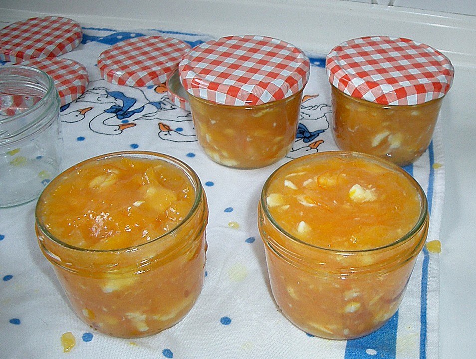 Orangenmarmelade mit weißer Schokolade von ratzdieruebe | Chefkoch.de