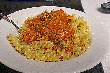 Aurorasauce Rezept - Mutti Tomaten Passierte Passiert 720ml Riesengarnelen Konserven Mpreis Passata Parma
