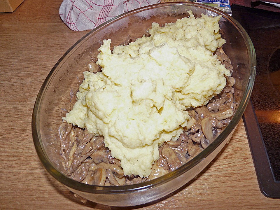 Geschnetzeltes mit Kartoffelbrei überbacken von Utemaus | Chefkoch.de