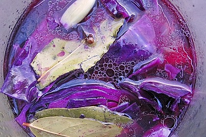 Schneller eingelegter Rotkohl (Rotkraut) nach russischer Art 2