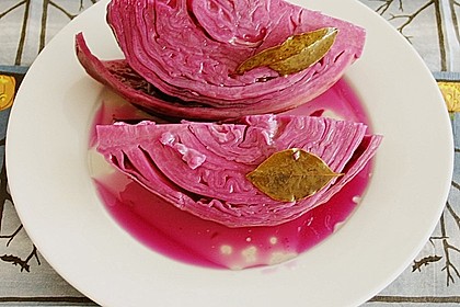 Schneller eingelegter Rotkohl (Rotkraut) nach russischer Art 1