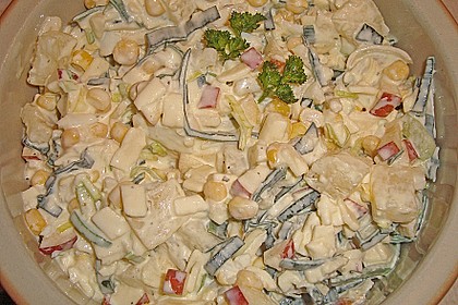 Apfel - Porree - Salat 14