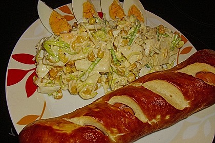 Apfel - Porree - Salat 9