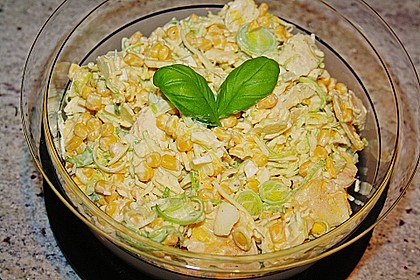 Apfel - Porree - Salat 1