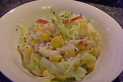 Apfel - Porree - Salat 5