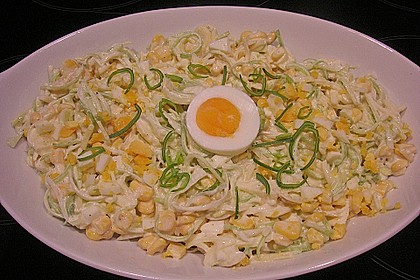 Apfel - Porree - Salat