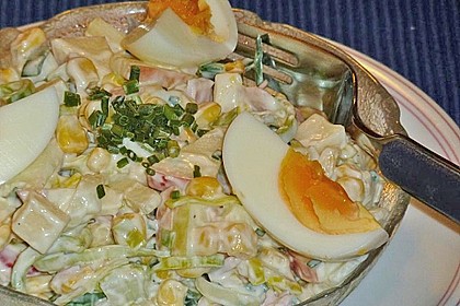 Apfel - Porree - Salat 18