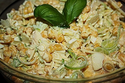 Apfel - Porree - Salat 8
