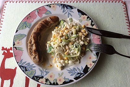 Apfel - Porree - Salat 11