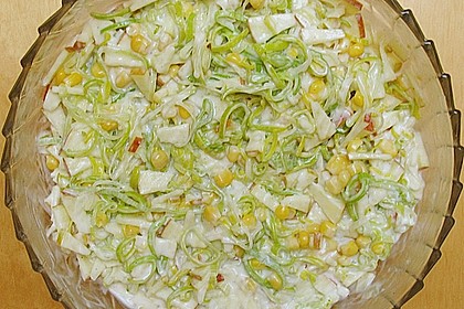 Apfel - Porree - Salat 2