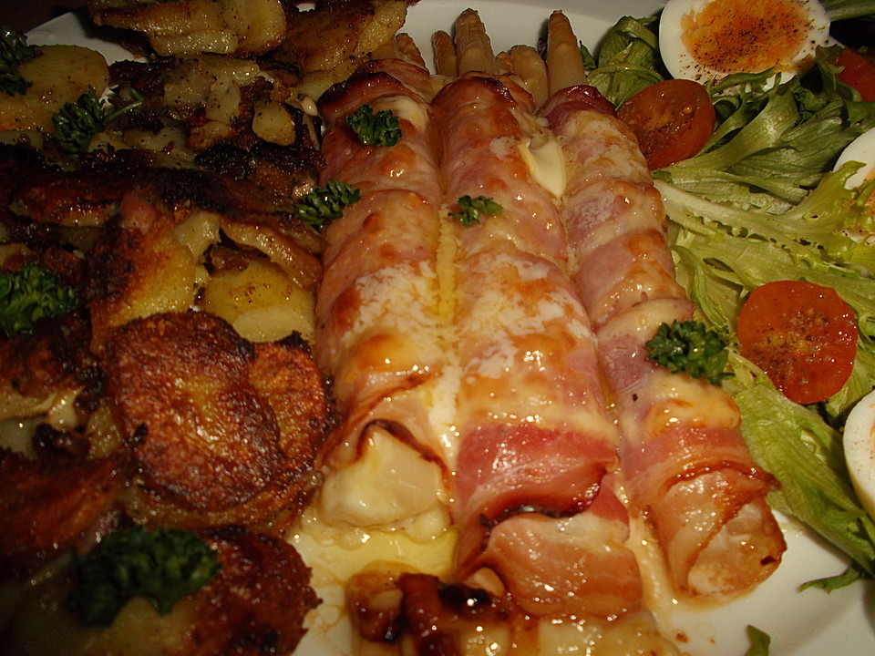 Überbackene Schinken - Spargel - Röllchen von hummel85 | Chefkoch.de