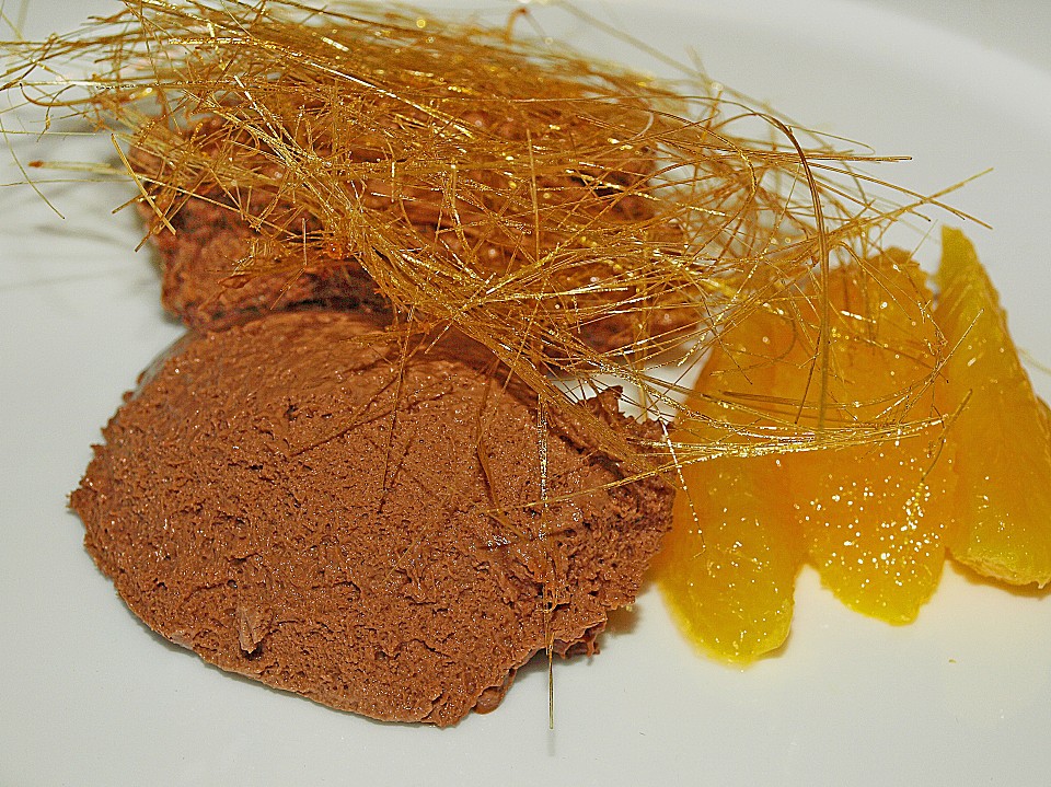 Mousse au chocolat mit Orangenduft von Aurora | Chefkoch.de
