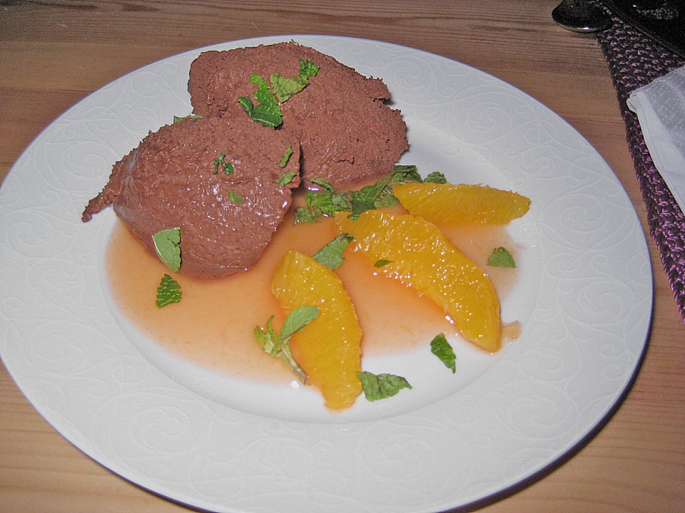 Mousse au chocolat mit Orangenduft von Aurora | Chefkoch.de