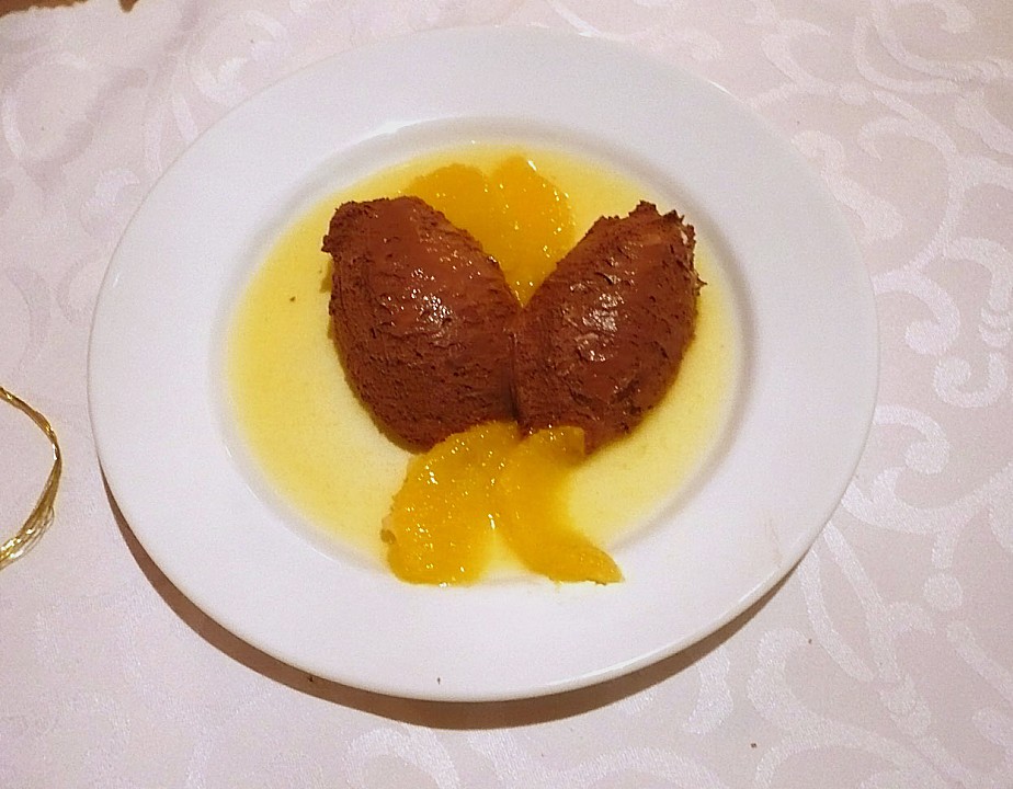 Mousse au chocolat mit Orangenduft von Aurora | Chefkoch.de