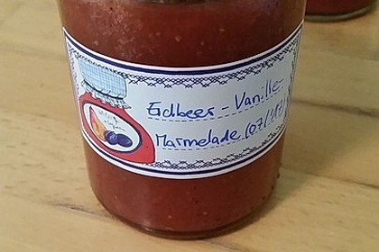 Vanille - Erdbeer - Marmelade 8