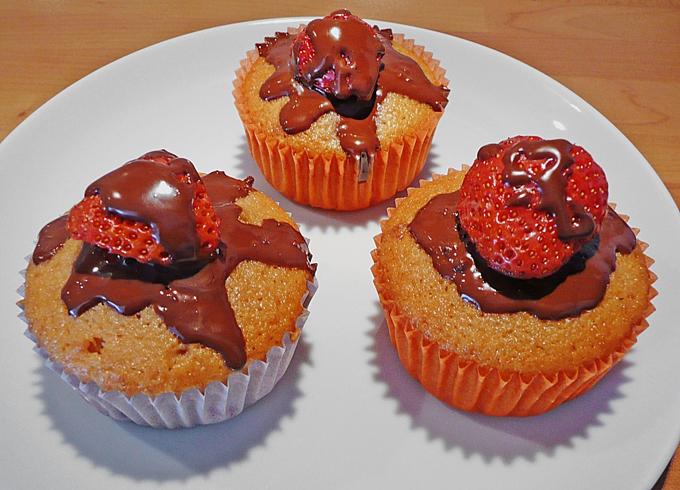 Erdbeer - Muffins von labell | Chefkoch.de