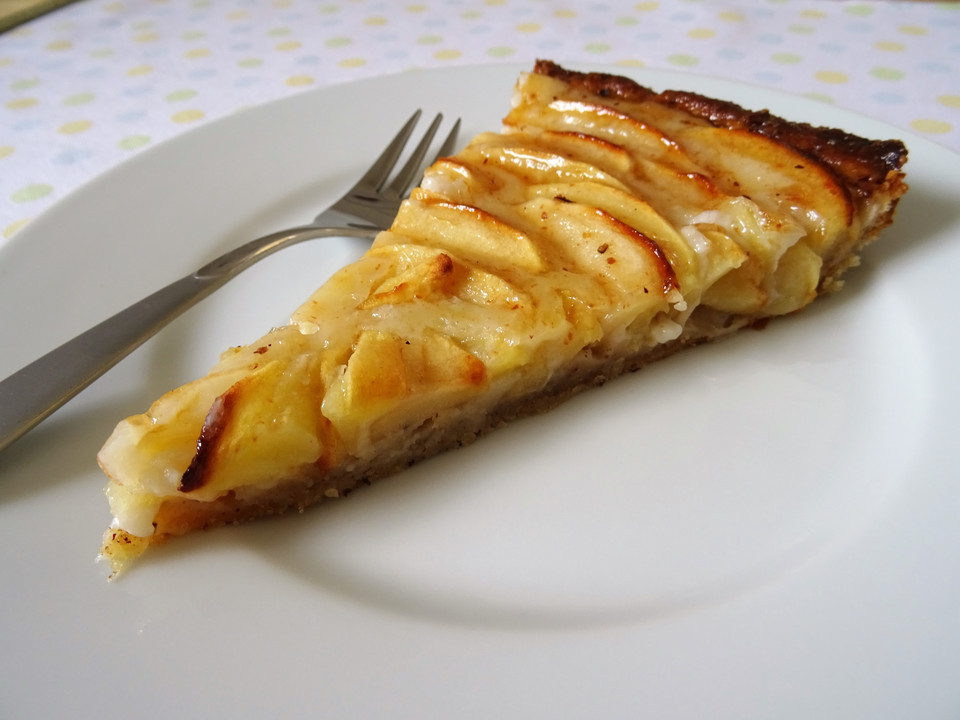 Apfelkuchen aus Quarkmürbteig mit Sahneguss von pippilotta-viktualia ...
