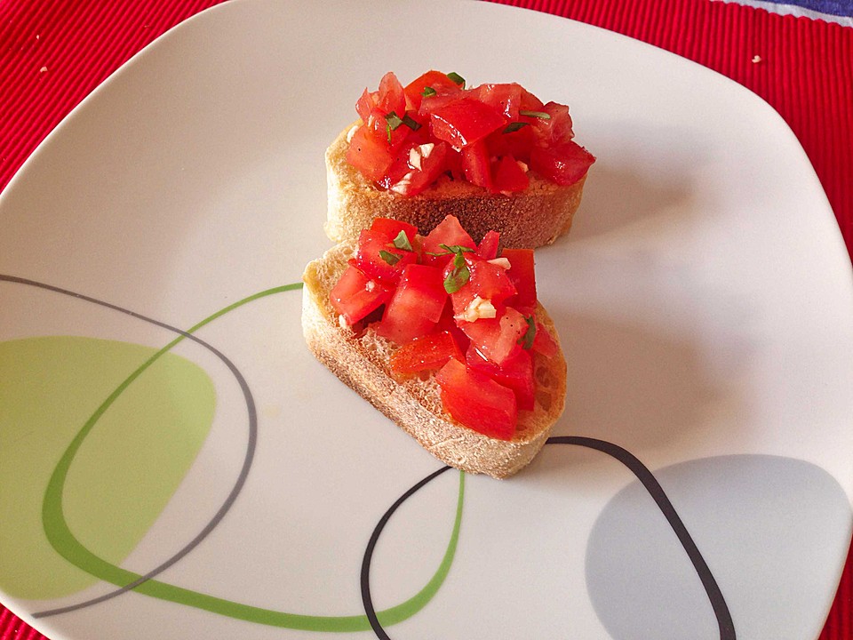Bruschetta mit Tomaten und Knoblauch von ischilein | Chefkoch.de