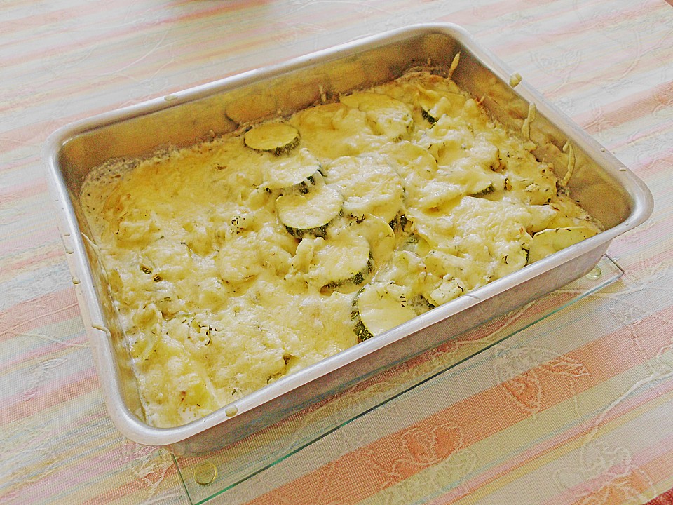 Kartoffel Zucchini Gratin Ein tolles Rezept Chefkoch.de