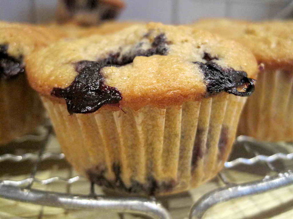 Buttermilch - Blaubeer - Muffins von luckys-home | Chefkoch.de