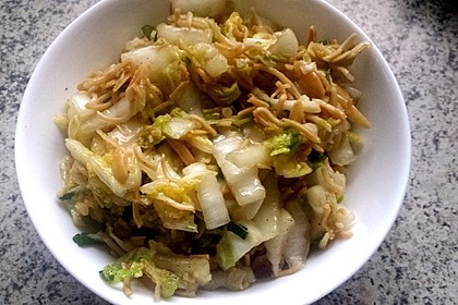 Chinakohlsalat mit Mie - Nudeln 1