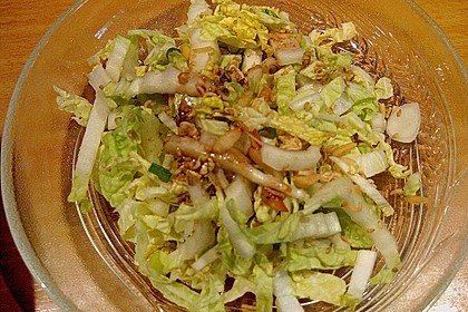 Chinakohlsalat mit Mie - Nudeln 10