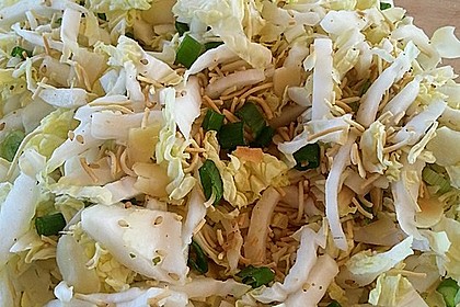 Chinakohlsalat mit Mie - Nudeln 3