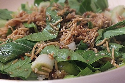 Chinakohlsalat mit Mie - Nudeln 4