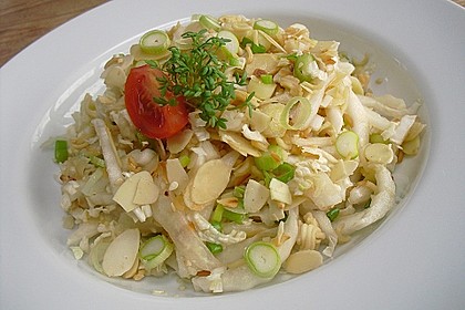Chinakohlsalat mit Mie - Nudeln 2