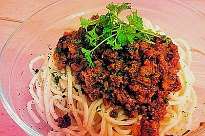 Die echte Sauce Bolognese 105