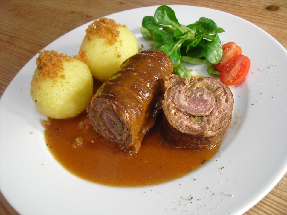 Oma Mohrles Rinder-Rouladen von mhessler | Chefkoch.de Oma Mohrles Rinder-Rouladen von mhessler | Chefkoch.de