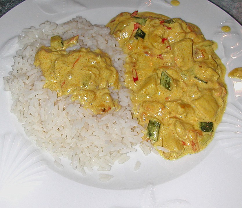 Curry - Huhn mit Kokoscreme von mhessler | Chefkoch.de