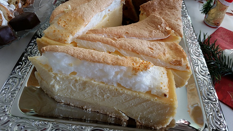 Käsekuchen mit Baiserhaube von Seelenschein | Chefkoch.de