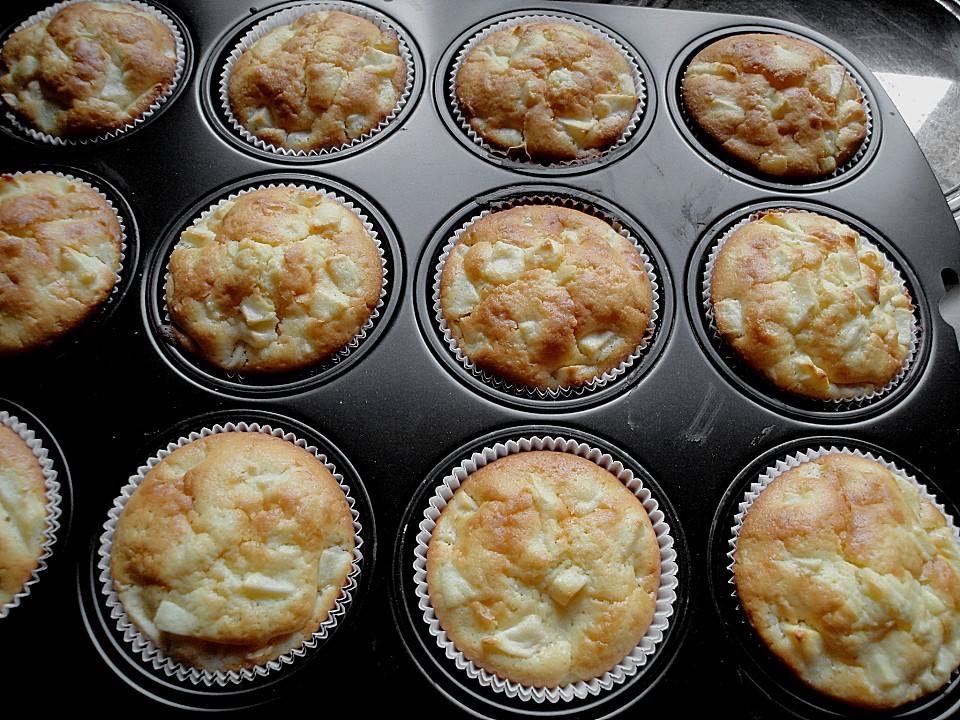 Apfel - Muffins von Birgit1980 | Chefkoch.de