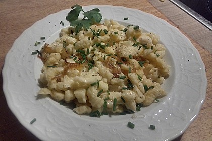 Käsespätzle mit Zwiebeln 13