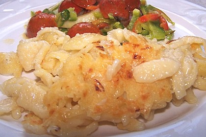 Käsespätzle mit Zwiebeln 9