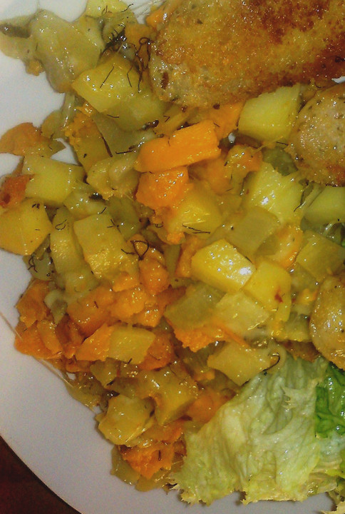 Süßkartoffel - Kartoffel - Fenchel - Auflauf von bellenoir15 | Chefkoch.de