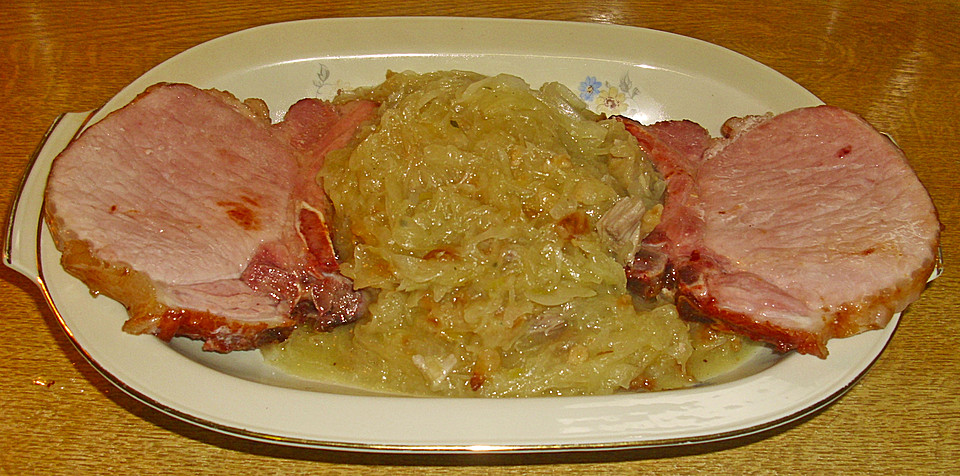 kasslerbraten mit sauerkraut Sauerkraut kasseler