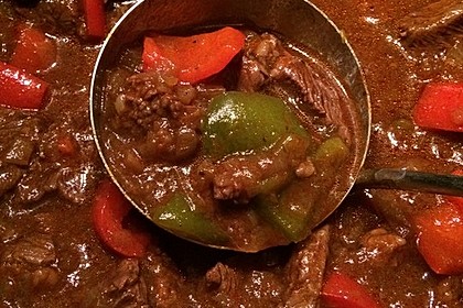 Rindergulasch mit Paprika von KarinP | Chefkoch.de